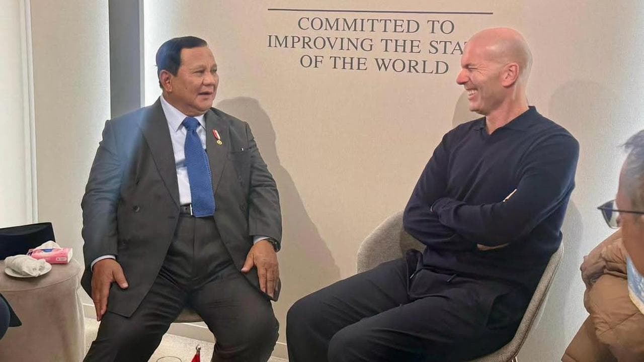 Zidane dan Prabowo: Dari Davos untuk Masa Depan Sepak Bola Indonesia yang Lebih Cerah