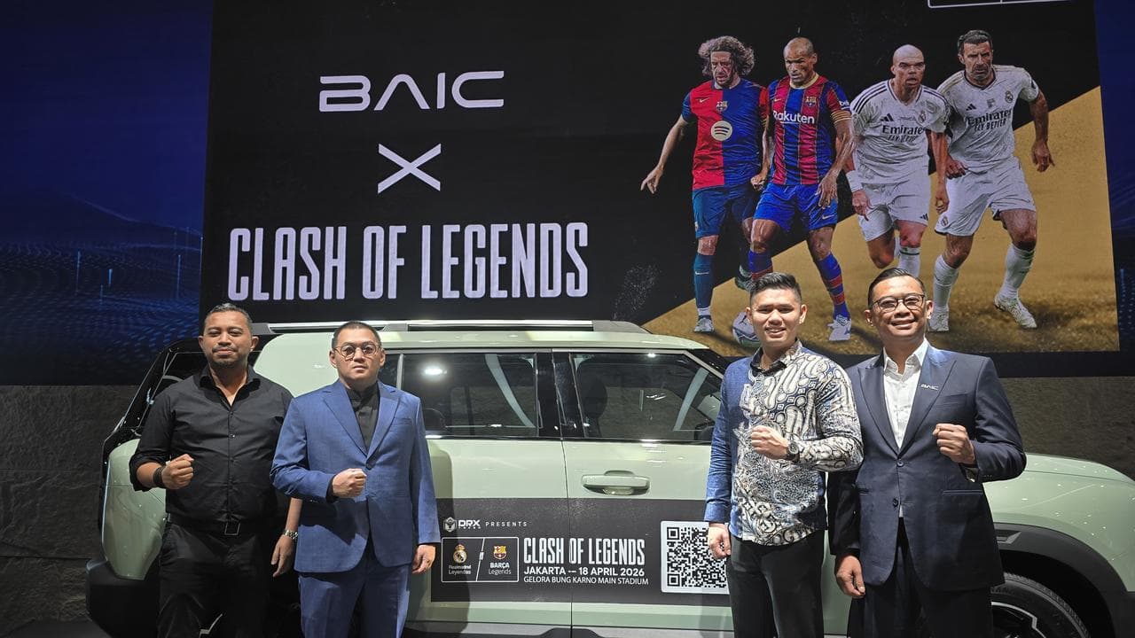 Mobil Mewah BAIC Antar Legenda El Clásico: Kisah di Balik Kemewahan yang Menanti Ikon Sepak Bola di Jakarta