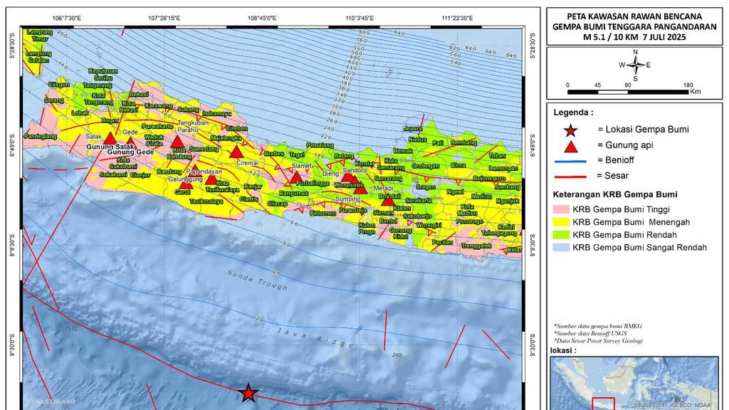 Ketika Bumi di Pangandaran Bergetar Kembali: Mengurai Makna di Balik Gempa Magnitudo 4,8
