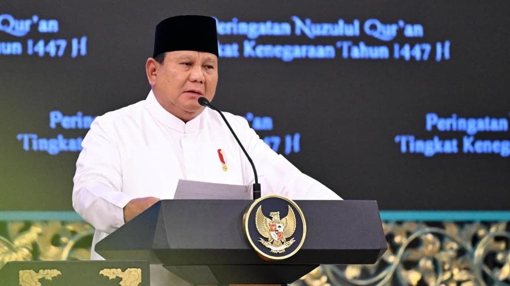 Di Balik Peringatan Nuzulul Qur'an, Prabowo Gambarkan Peta Geopolitik Global yang Mencemaskan